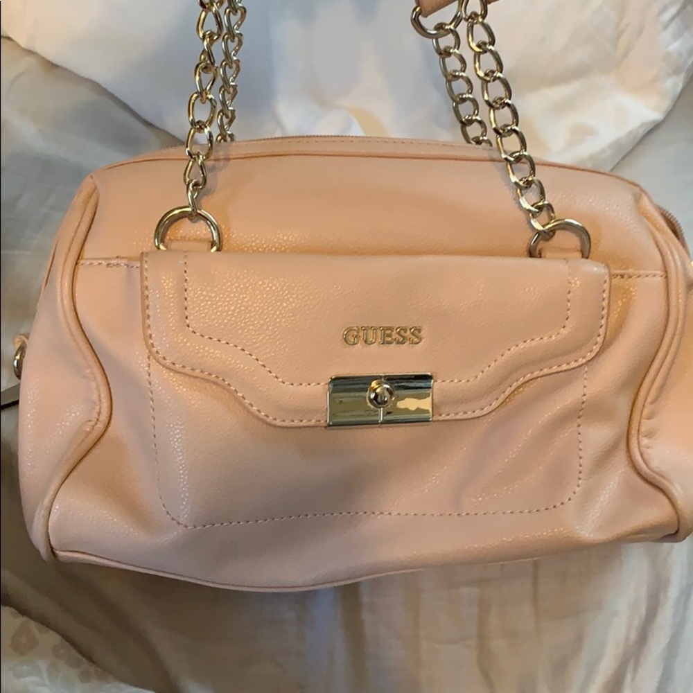 Light pink Guess purse!